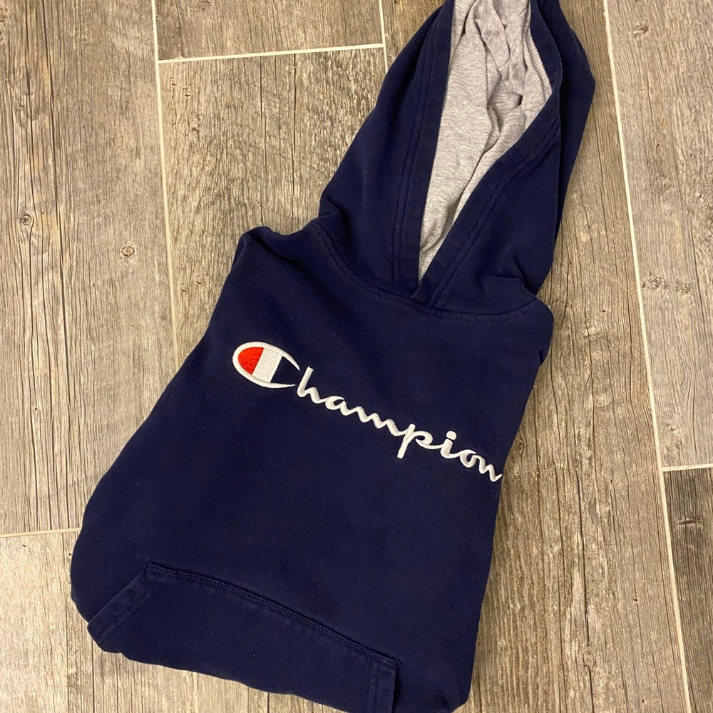 Champion | boys navy hoodie